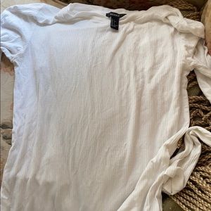 Plain white long sleeve forever 21